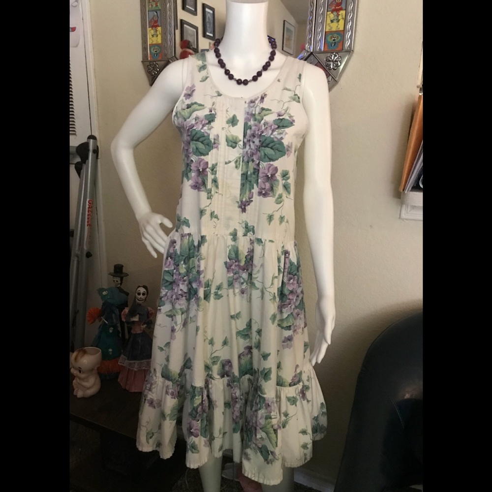 Vintages handmade lightweight dress